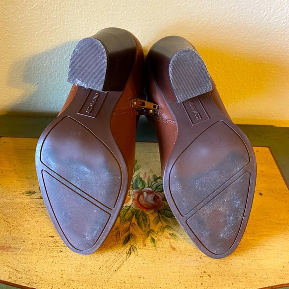 Brown Leather Booties - Picture 4 of 5